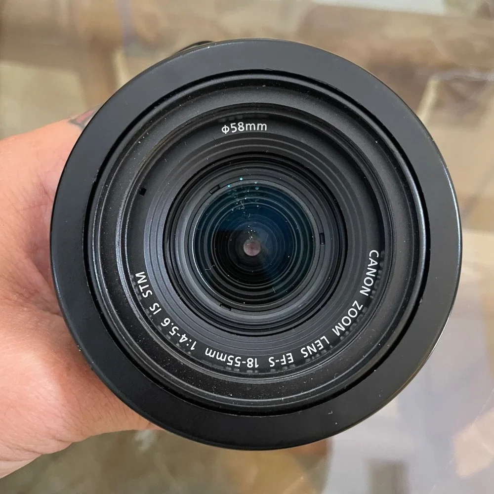 Canon EF-S 18-55mm f/4-5.6 IS STM Zoom Lens‎ with Image Stabilizer Black